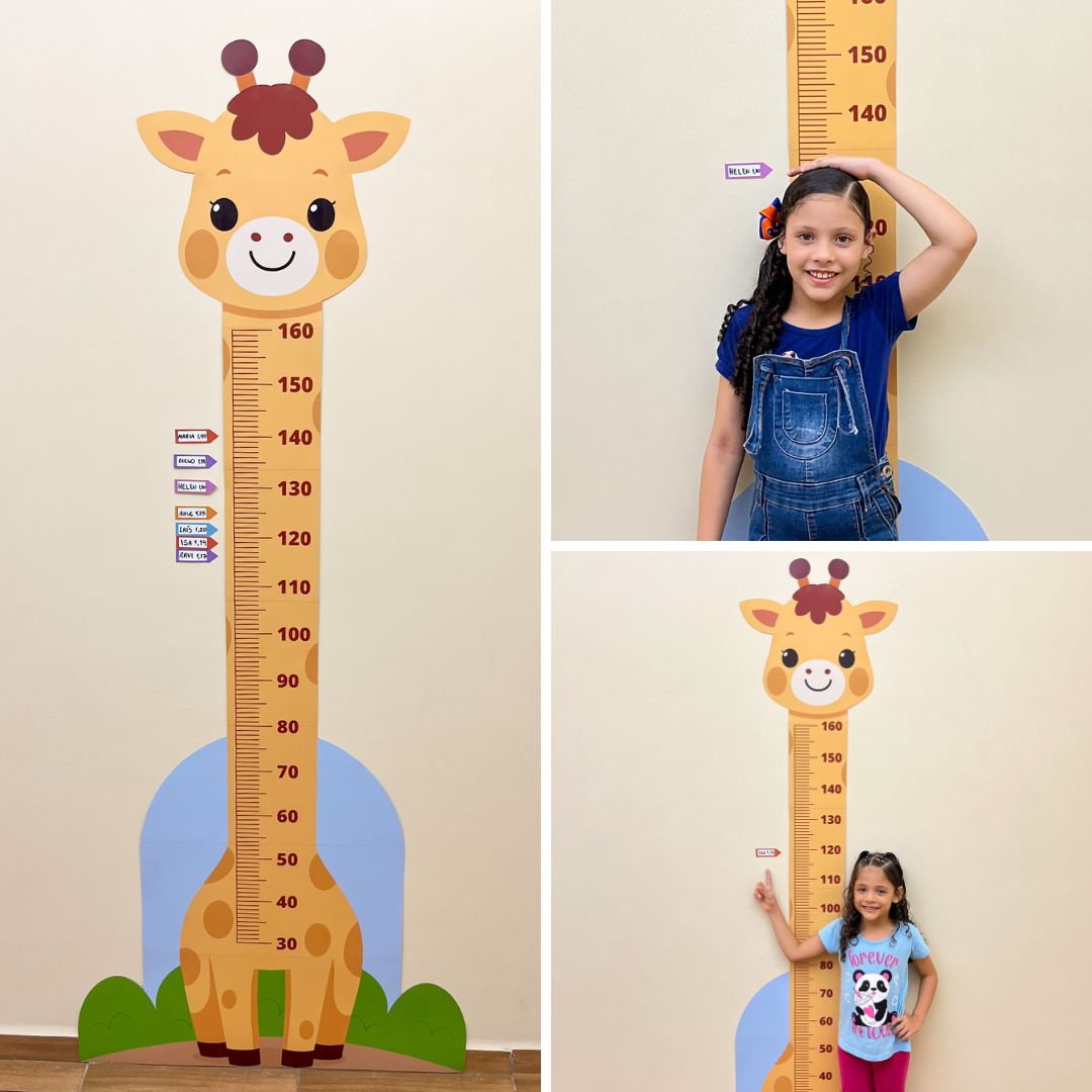 Girafinha Regua De Crescimento 1