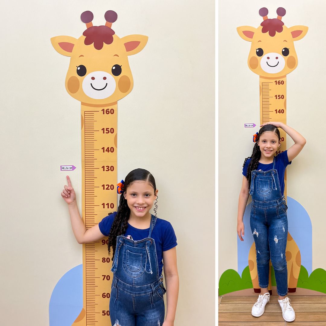 Girafinha Régua de Crescimento 2 Girafinha Régua de Crescimento - Imagem 2