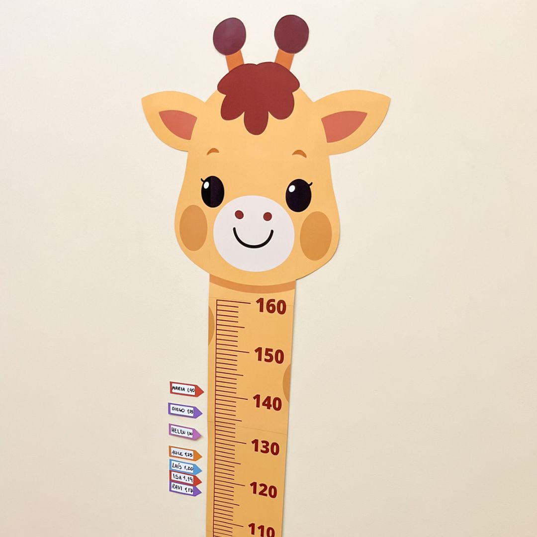Girafinha Régua de Crescimento 5 Girafinha Régua de Crescimento - Imagem 5