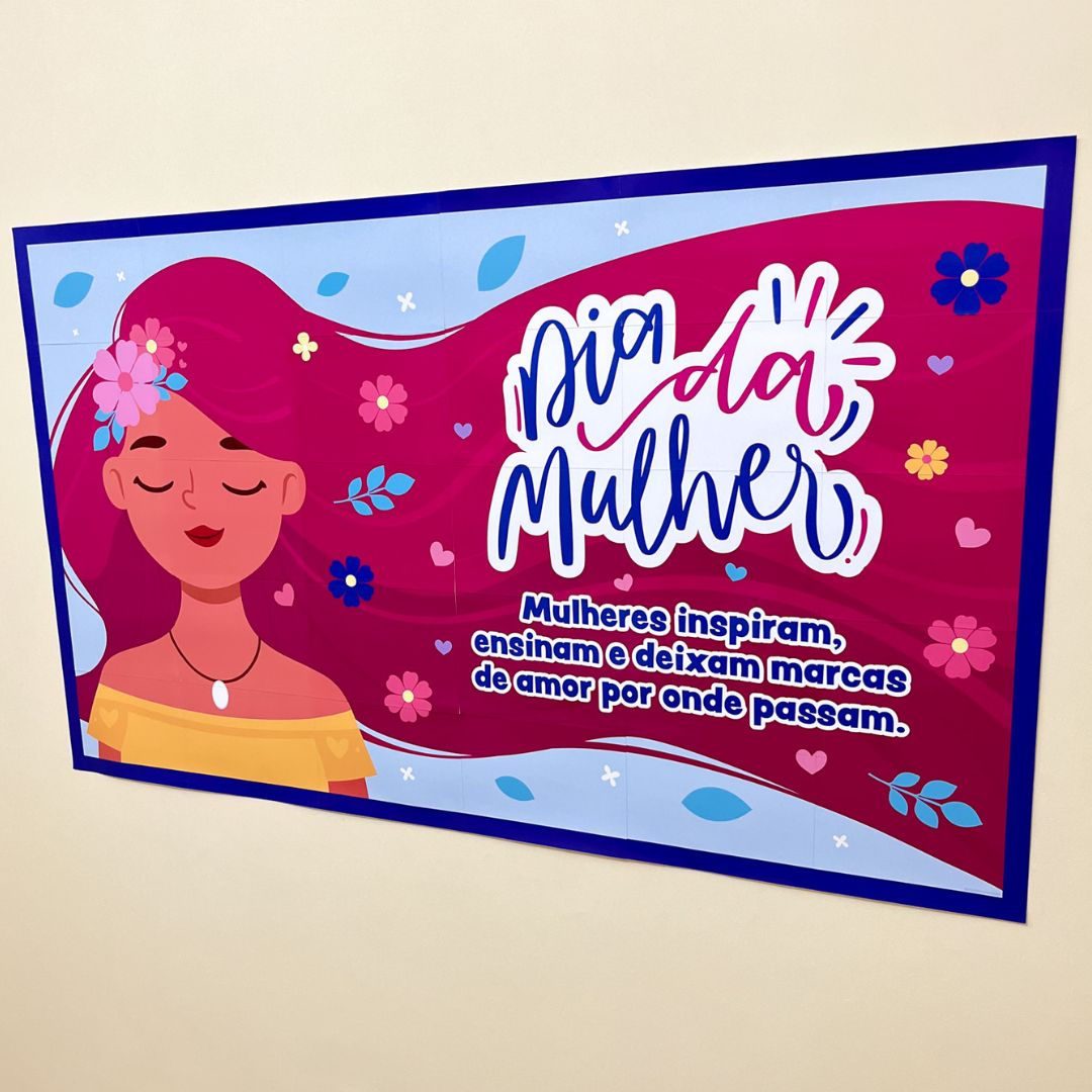 Mural Dia da Mulher 4 Mural Dia da Mulher - Imagem 4