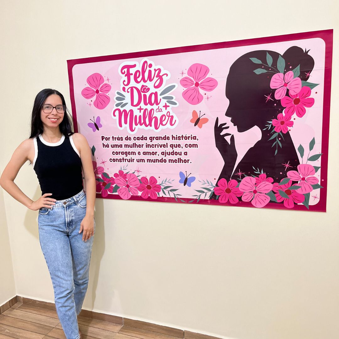 Mural Feliz Dia da Mulher1
