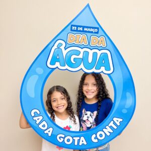 Moldura Bambolê Dia da Água