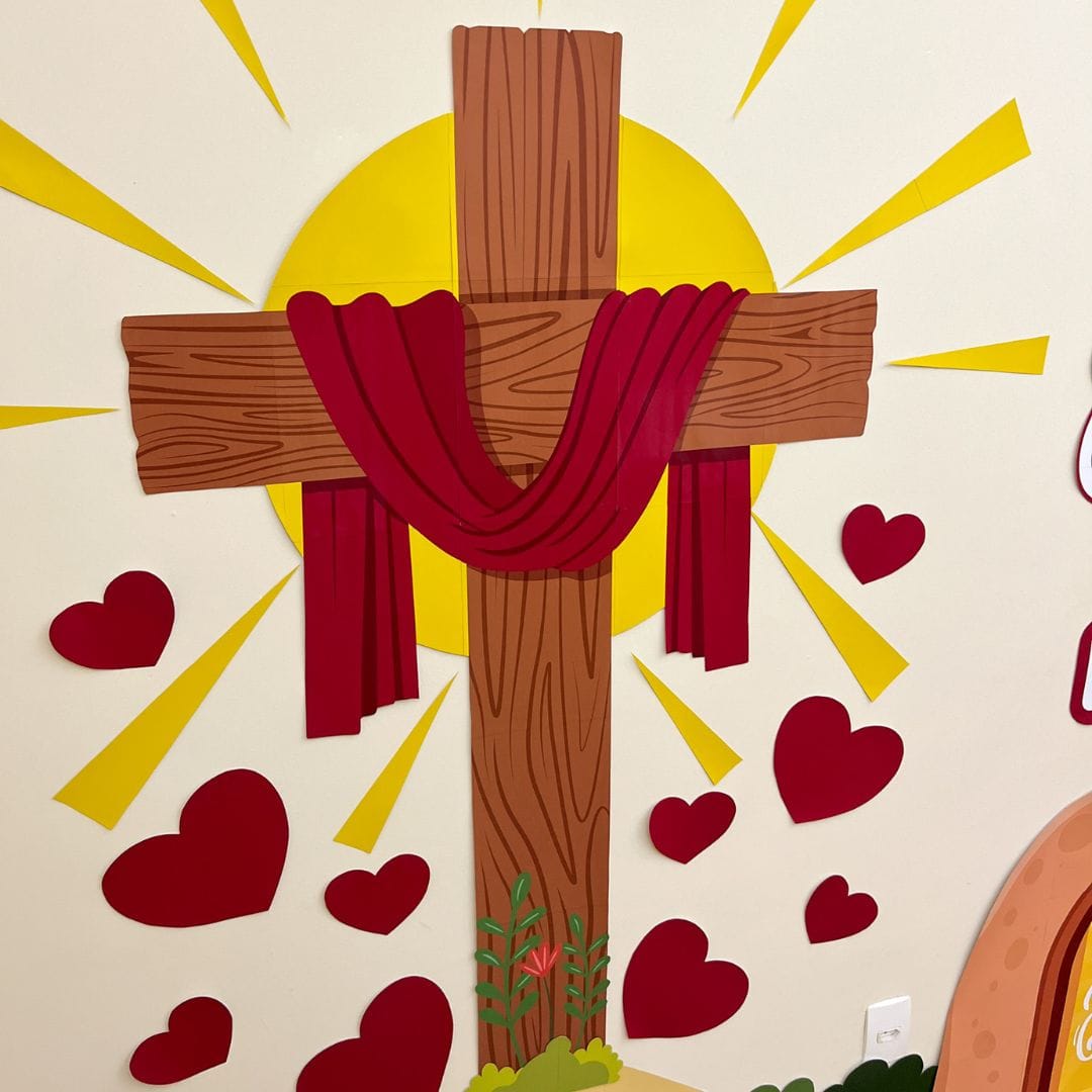 Painel de Páscoa Ele Vive 3 Painel de Páscoa Ele Vive - Imagem 3