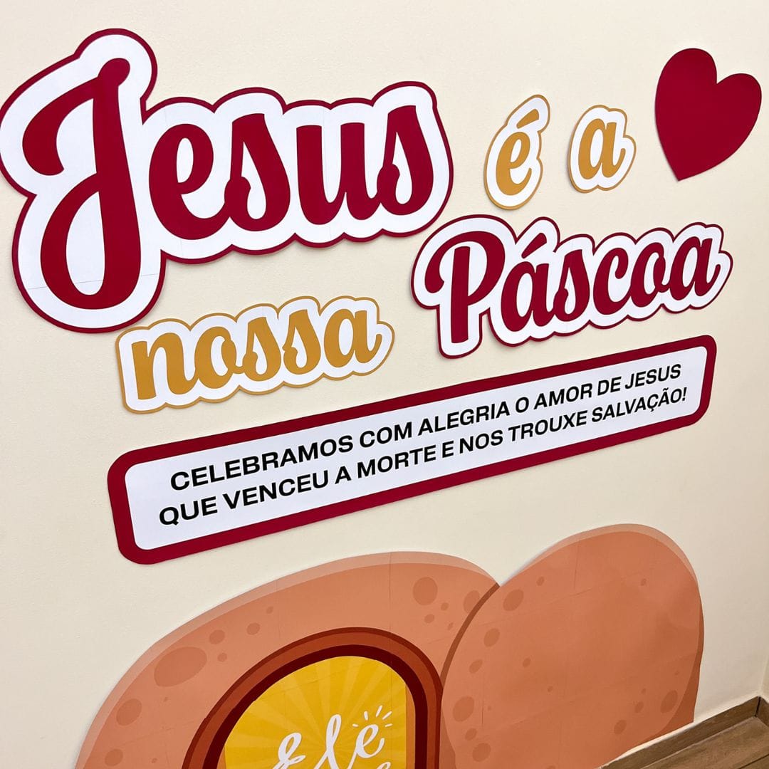 Painel de Páscoa Ele Vive 4 Painel de Páscoa Ele Vive - Imagem 4