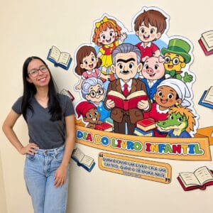 Painel Dia do Livro Monteiro Lobato