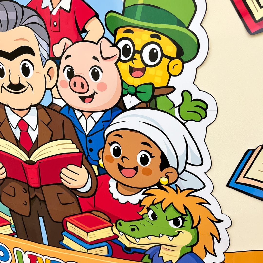 Painel Dia do Livro Monteiro Lobato 4 Painel Dia do Livro Monteiro Lobato - Imagem 4