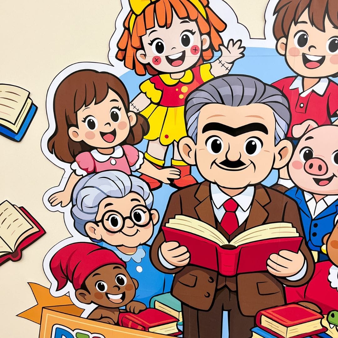 Painel Dia do Livro Monteiro Lobato 5 Painel Dia do Livro Monteiro Lobato - Imagem 5