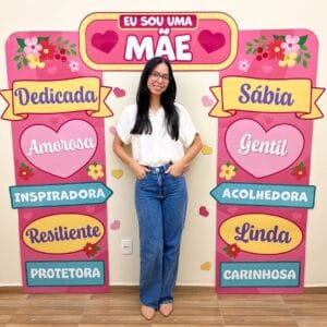 Painel de Foto Dia das Mães