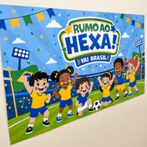 Mural Rumo ao Hexa
