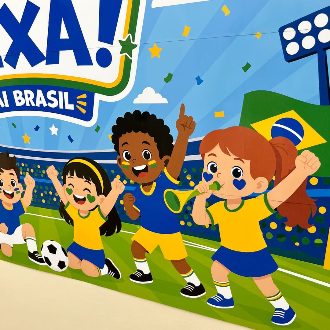 Mural Rumo ao Hexa 4 Mural Rumo ao Hexa - Imagem 4