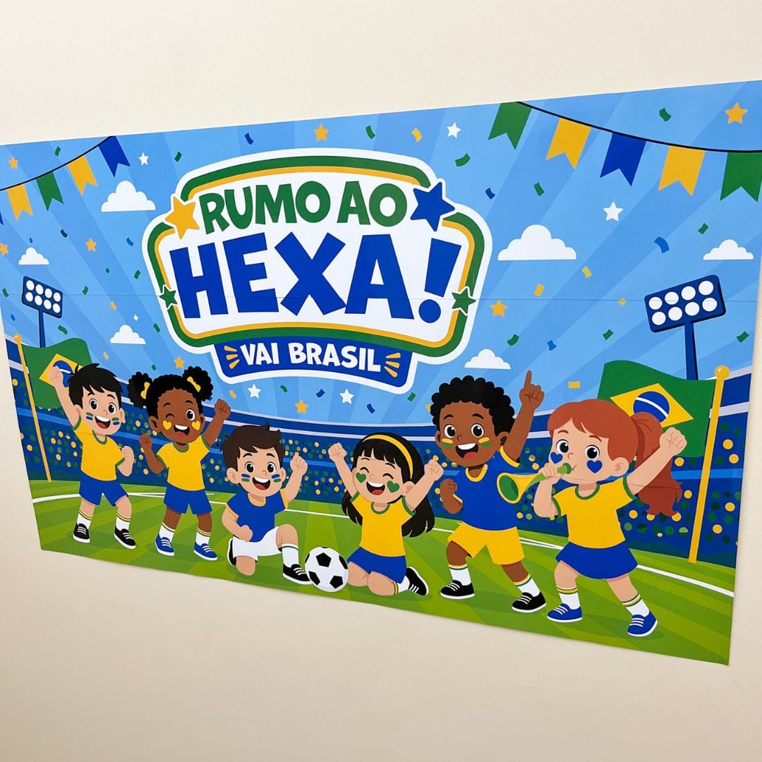 Mural Rumo ao Hexa 5 Mural Rumo ao Hexa - Imagem 5