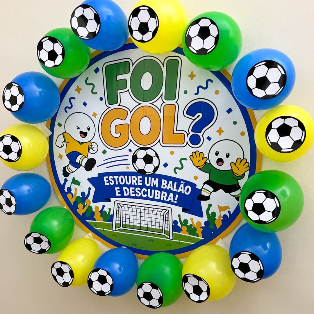 Painel Estoure o Balão do Gol 2 Painel Estoure o Balão do Gol - Imagem 2
