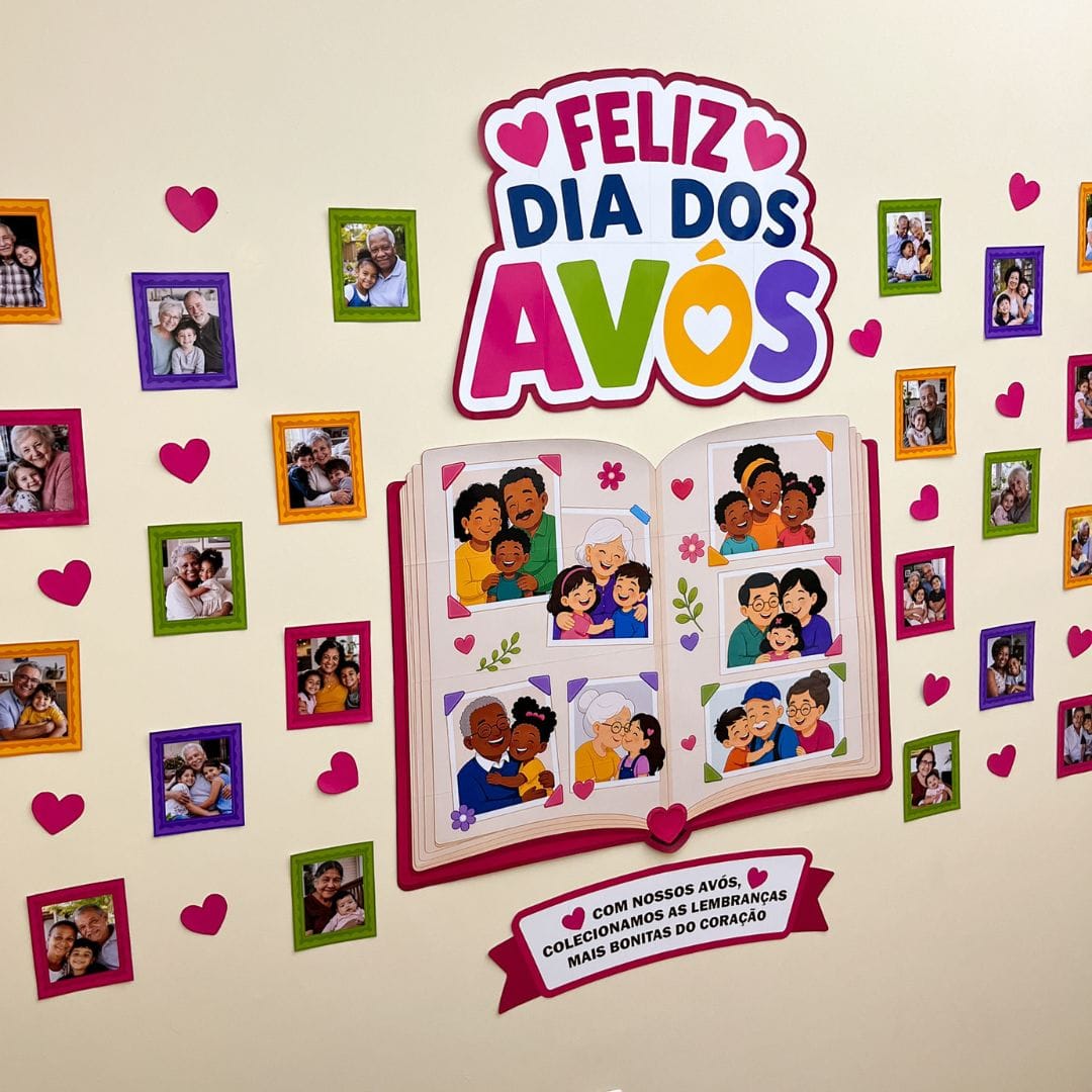 Painel Feliz Dia dos Avós 2 Painel Feliz Dia dos Avós - Imagem 2