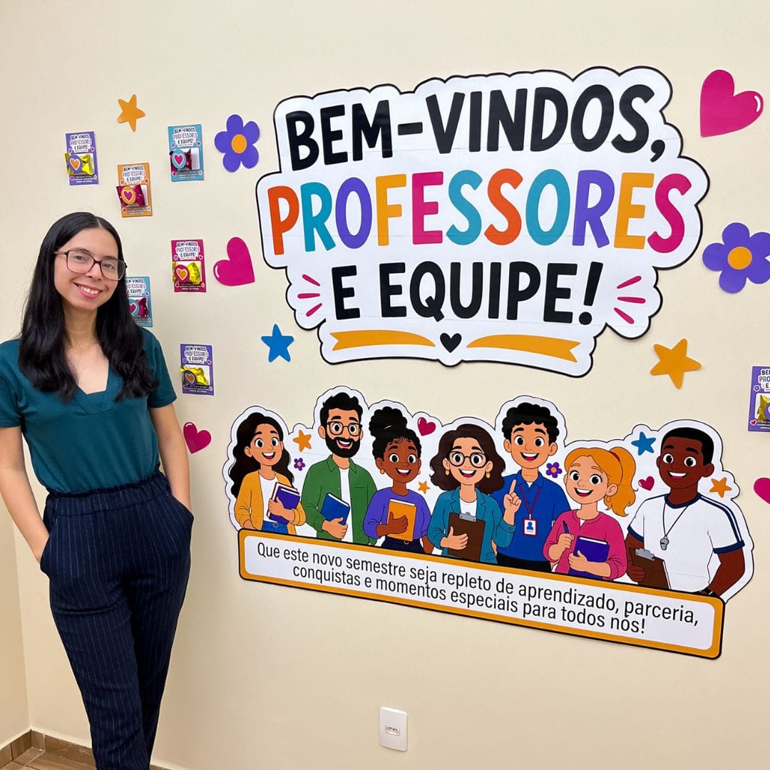 Painel Bem Vindos Professores e Equipe1