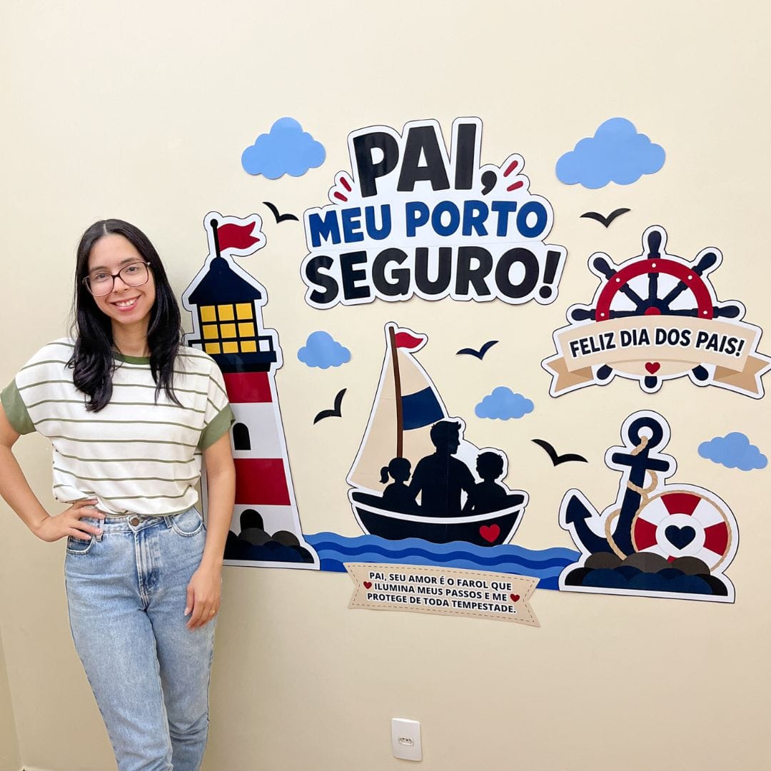 Painel Dia dos Pais Porto Seguro 2 Painel Dia dos Pais Porto Seguro - Imagem 2