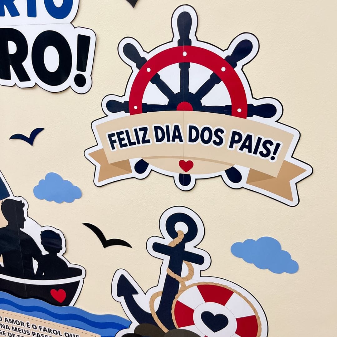 Painel Dia dos Pais Porto Seguro 3 Painel Dia dos Pais Porto Seguro - Imagem 3