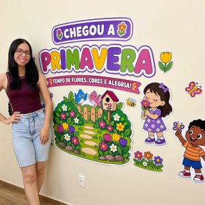 Painel Chegou a Primavera
