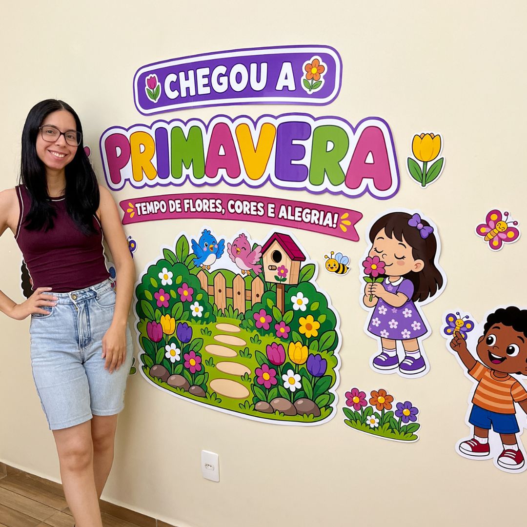 Painel Chegou a Primavera 1