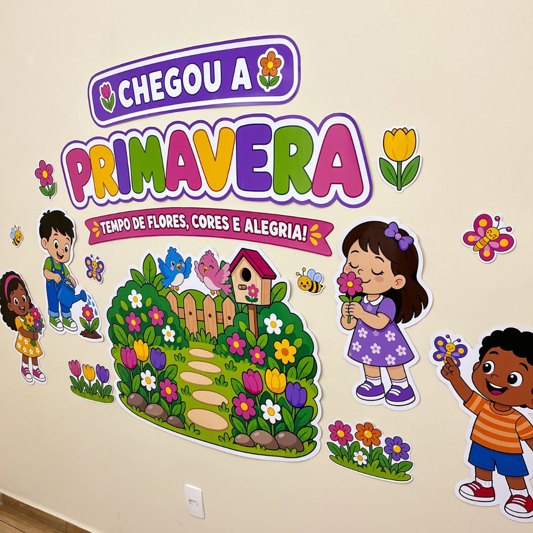 Painel Chegou a Primavera 2 Painel Chegou a Primavera - Imagem 2