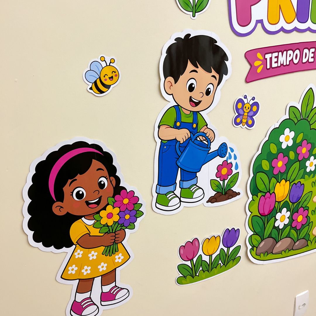 Painel Chegou a Primavera 3 Painel Chegou a Primavera - Imagem 3