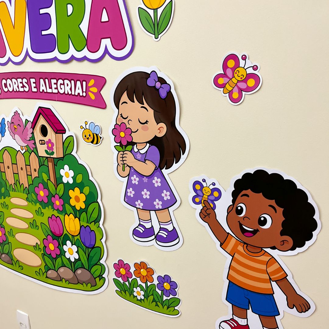 Painel Chegou a Primavera 5 Painel Chegou a Primavera - Imagem 5