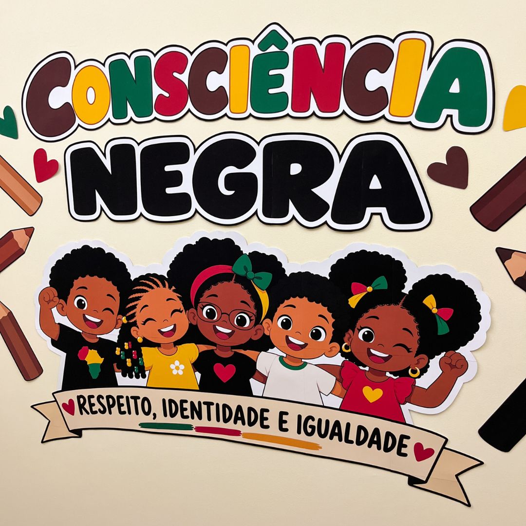 Painel Consciência Negra 2 Painel Consciência Negra - Imagem 2