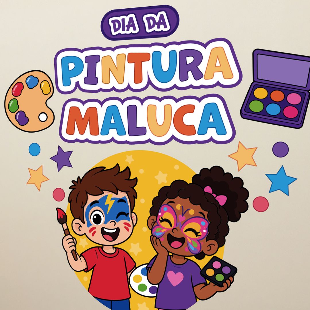 Painel Festa à Fantasia 17 Painel Dia da Pintura Maluca
