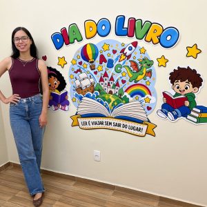 Painel Dia do Livro Ler é Viajar