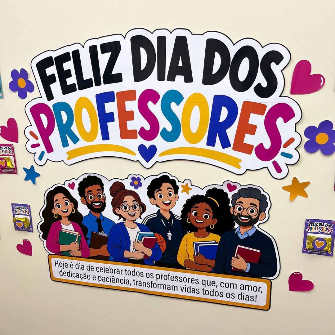 Painel Dia dos Professores 3 Painel Dia dos Professores - Imagem 3